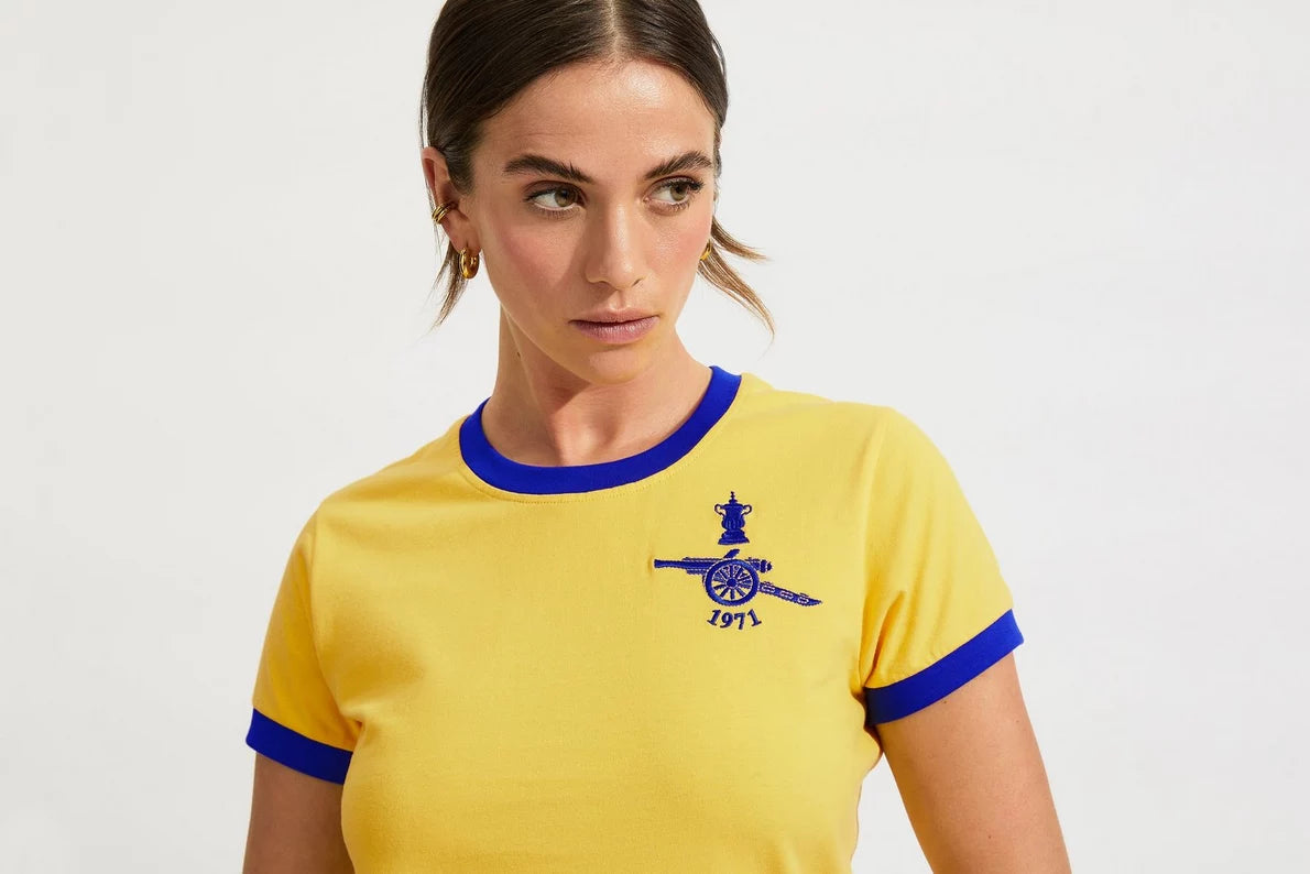 Arsenal Womens Retro 1971 FA Cup Away Shirt