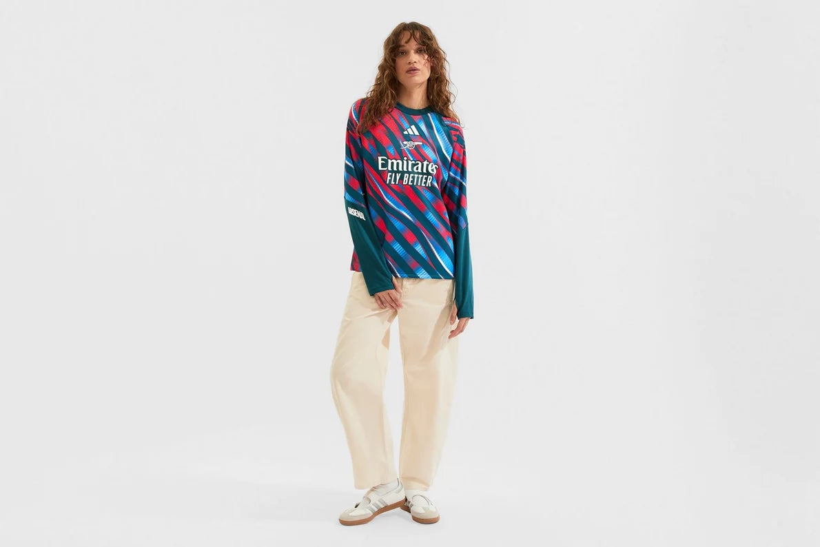 Arsenal adidas Womens 26/27 Pre-Match Warm Top