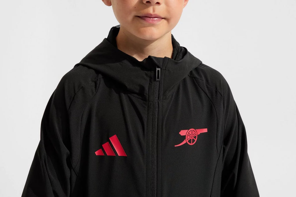 Arsenal adidas Kids 26/27 Tiro Travel Windbreaker Jacket