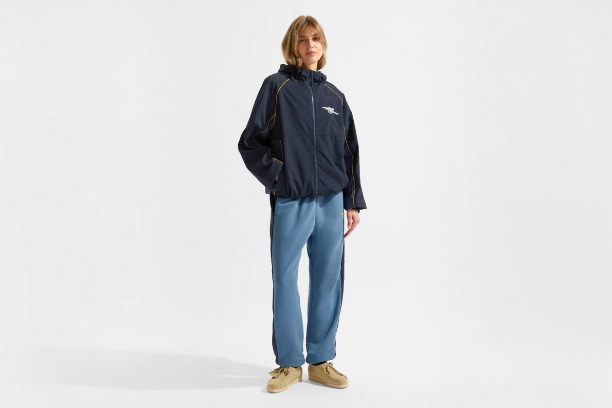 Arsenal Essentials Unisex Navy Windbreaker Jacket