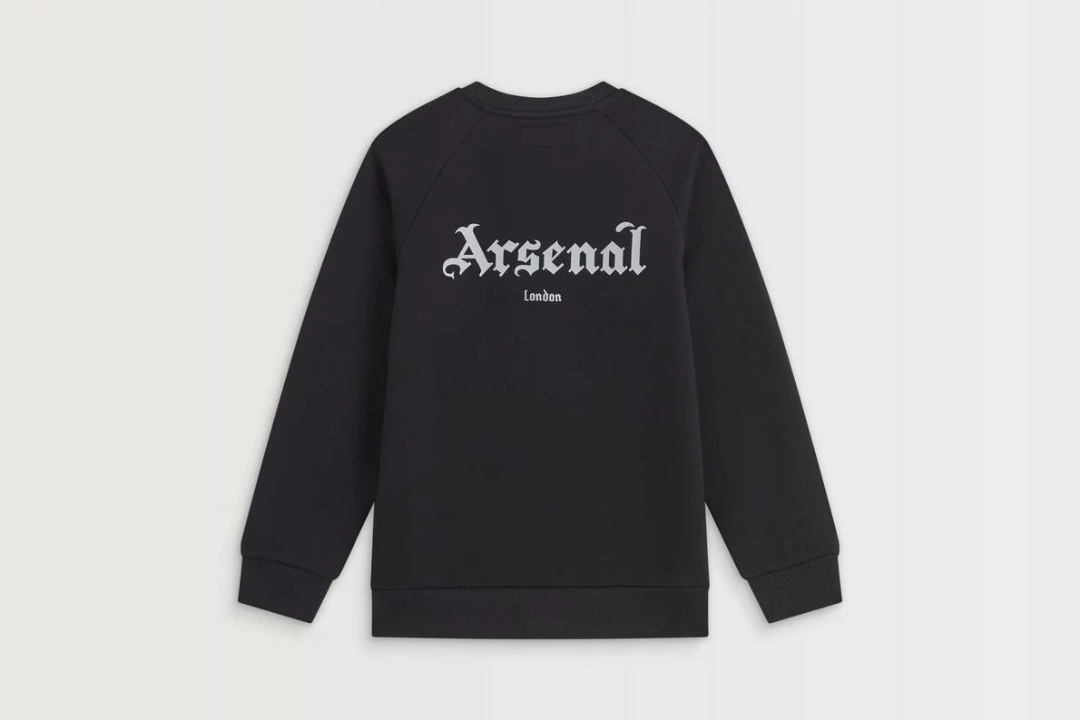 Arsenal Kids Black Concordia Sweatshirt