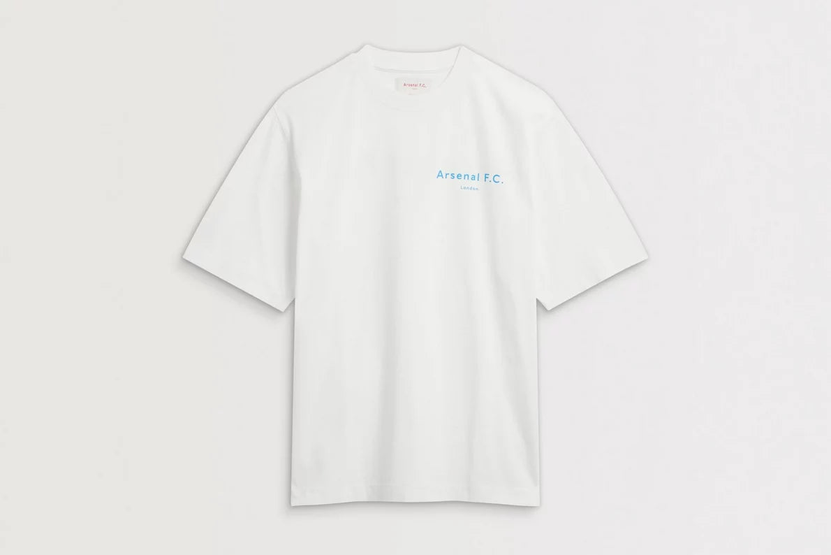 Arsenal Unisex Chapman T-Shirt in White