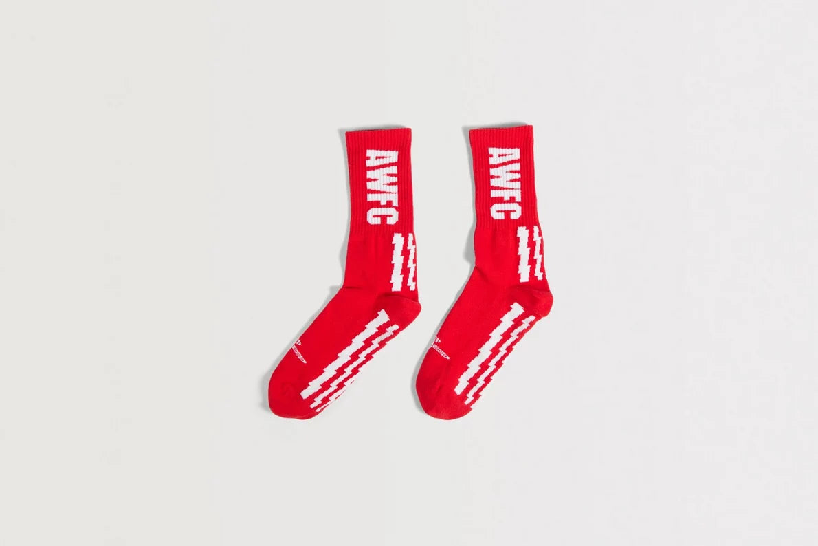 Arsenal AWFC Classics Red Bolt Socks
