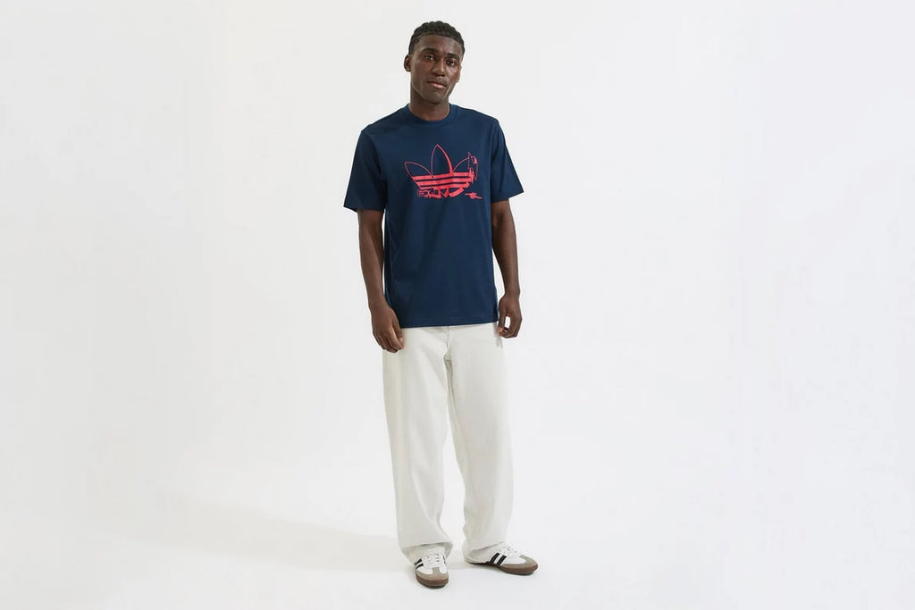 Arsenal adidas 25/26 Navy Graphic T-Shirt
