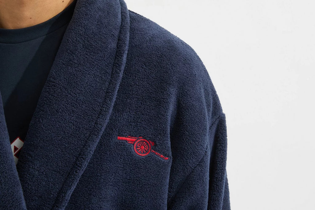 Arsenal Essentials Unisex Gothic Fleece Dressing Gown