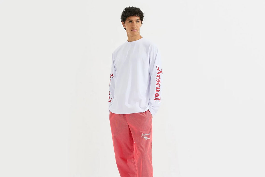 Arsenal Essentials Gothic Stripe Poplin Pyjama Set