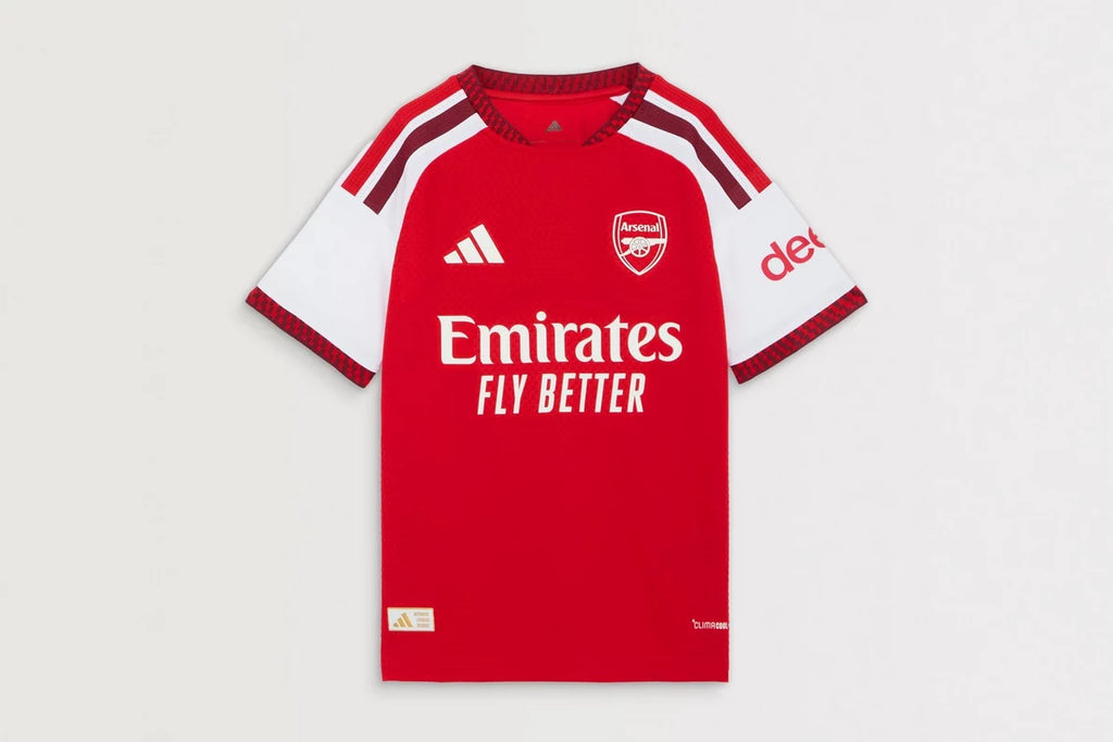 Arsenal adidas Kids Premier League Champions Authentic Home Shirt