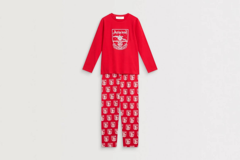 Arsenal Essentials Kids Crest Long Sleeve Pyjama Set