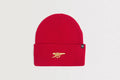 Arsenal 47 Red Contrast Cannon Beanie