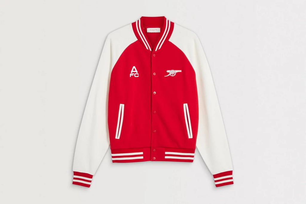 Arsenal Matchday Red 1886 Varsity Jacket