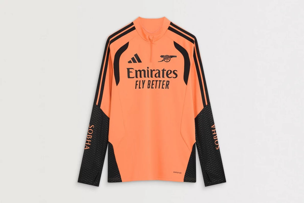 Arsenal adidas 26/27 Orange 1/4 Zip Training Top