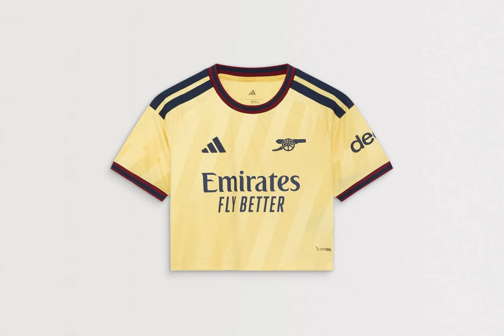 Arsenal adidas Womens Premier League Champions Crop Third Shirt