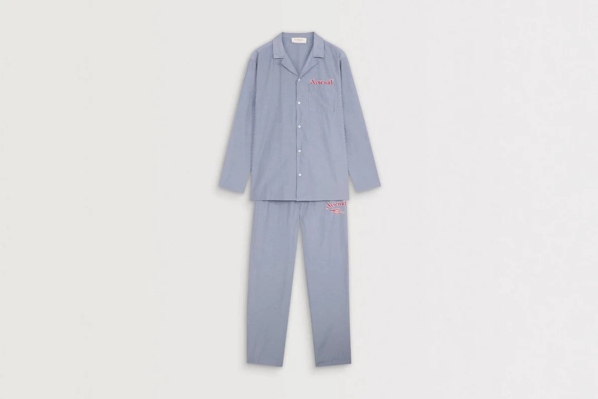 Arsenal Classics Stripe Poplin Pyjama Set