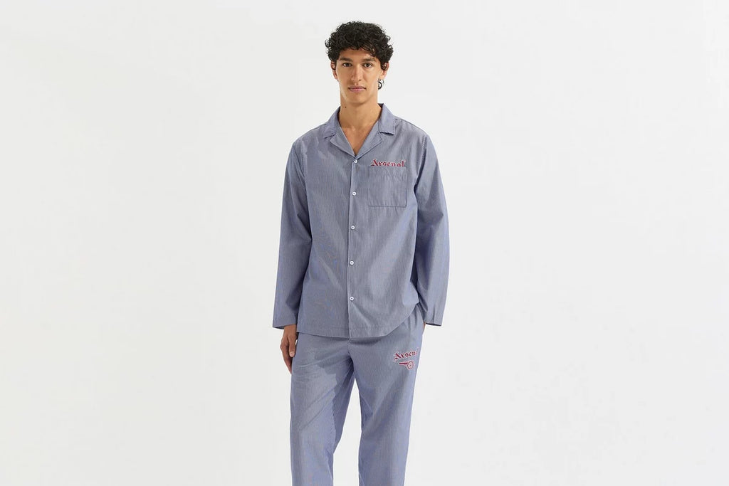 Arsenal Classics Stripe Poplin Pyjama Set