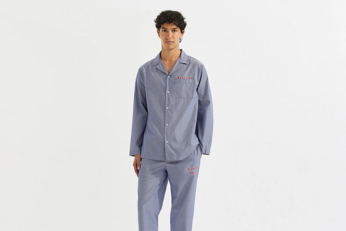 Arsenal Classics Stripe Poplin Pyjama Set