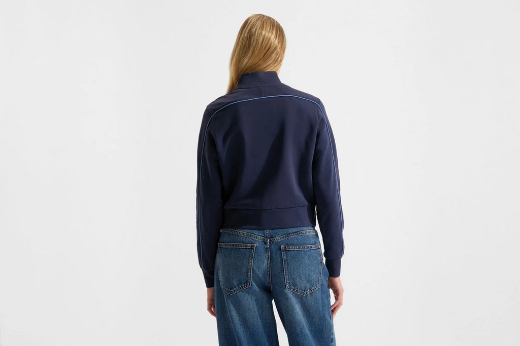 Arsenal Womens Essentials Navy Zip Jacket
