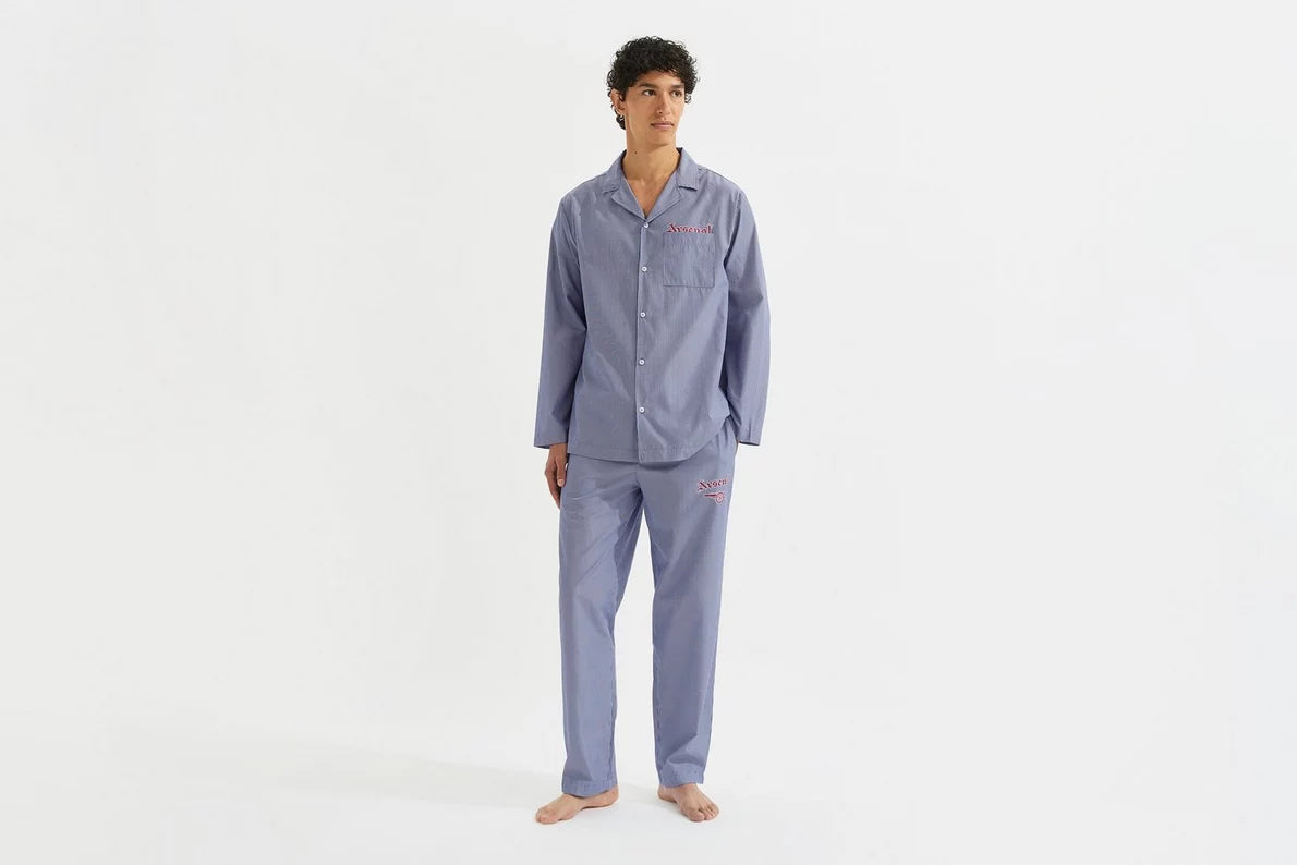 Arsenal Classics Stripe Poplin Pyjama Set