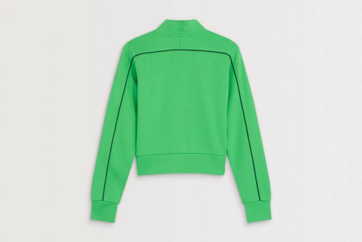 Arsenal Womens Essentials Green Zip Jacket
