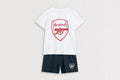 Arsenal Essentials Kids Navy Crest Pyjama Short Set