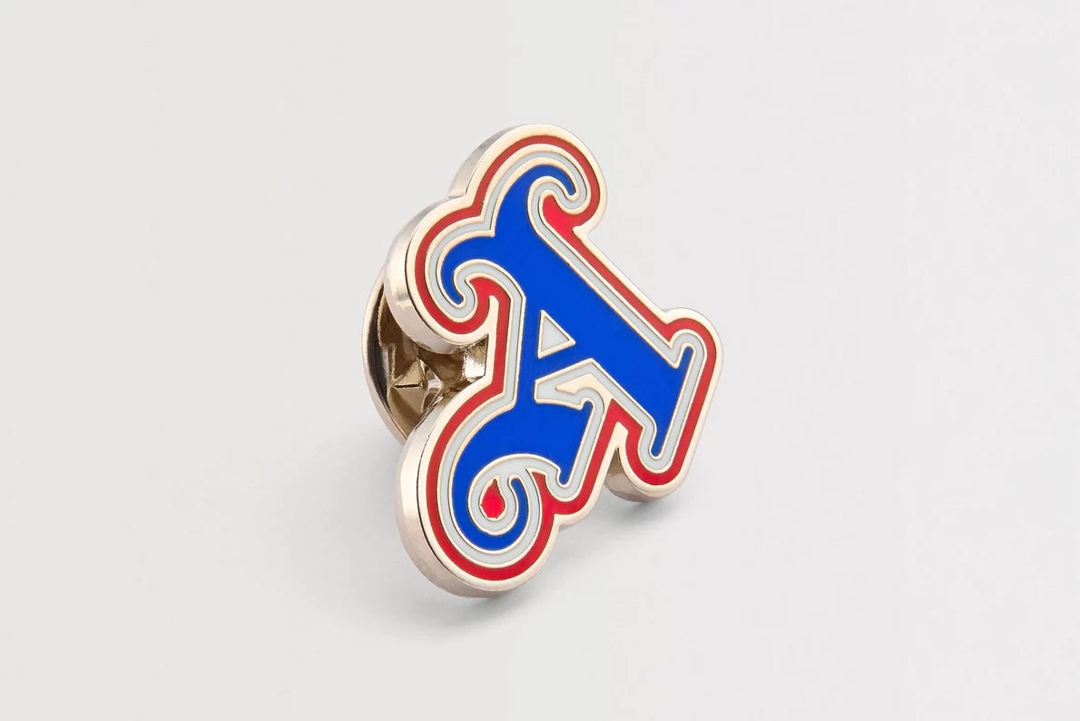 Arsenal Classics France Blue Pin Badge Set