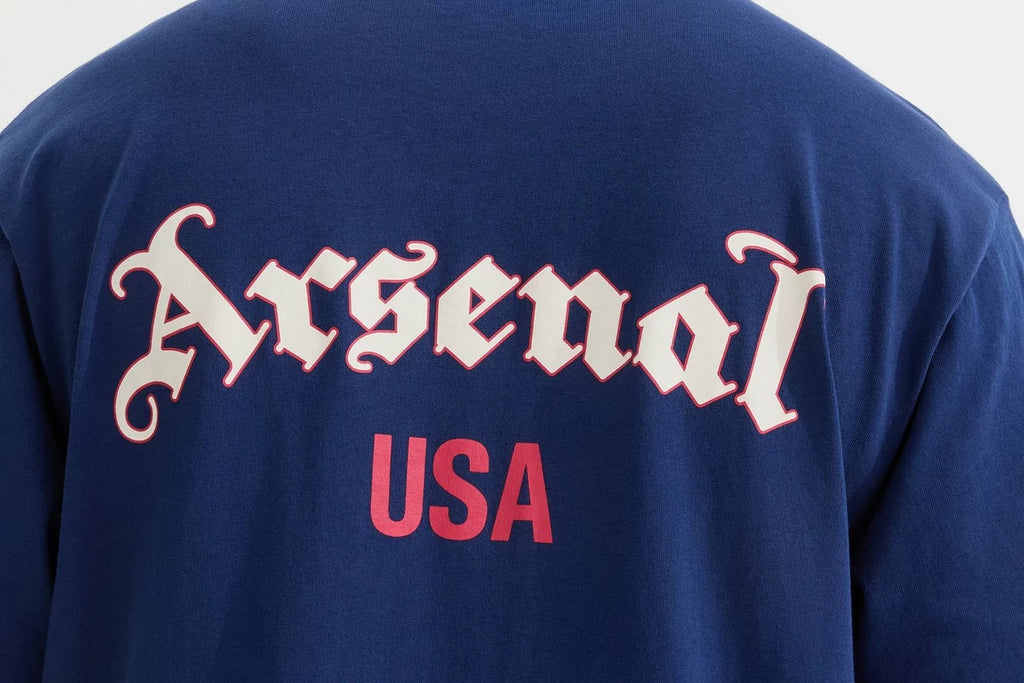 Arsenal Classics USA Navy T-Shirt