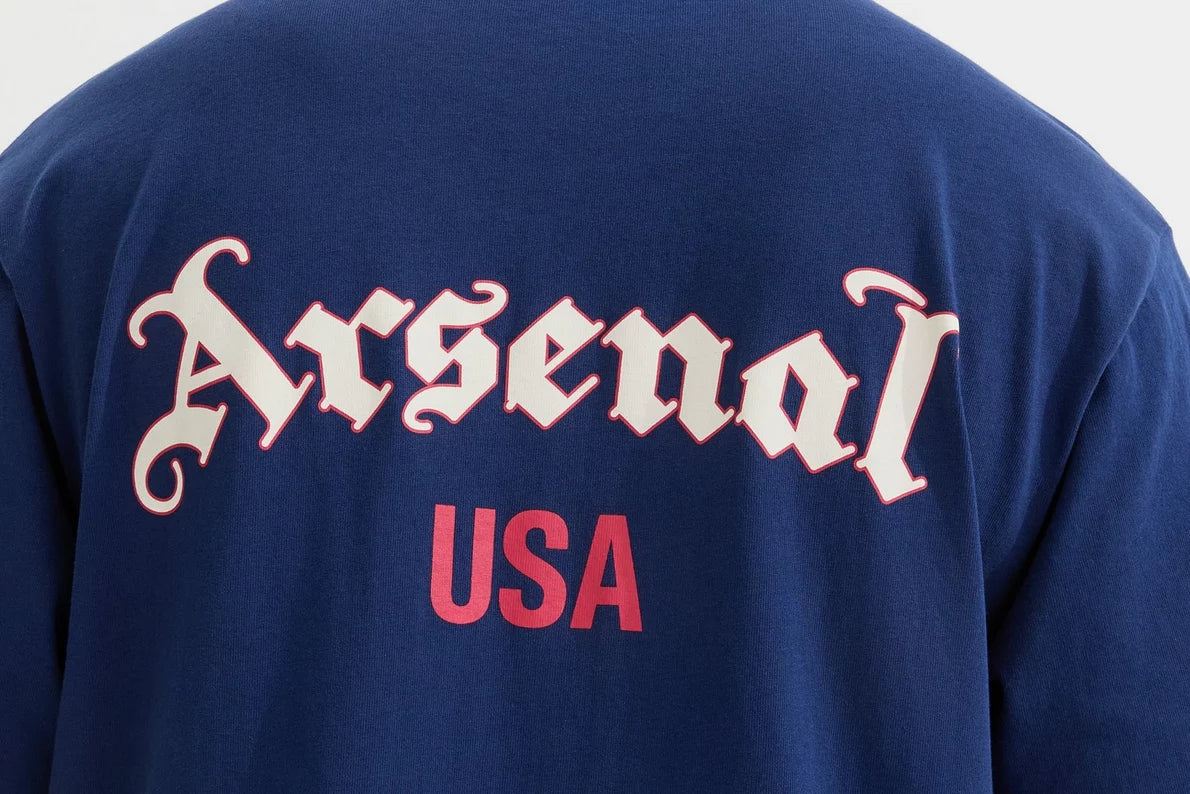 Arsenal Classics USA Navy T-Shirt