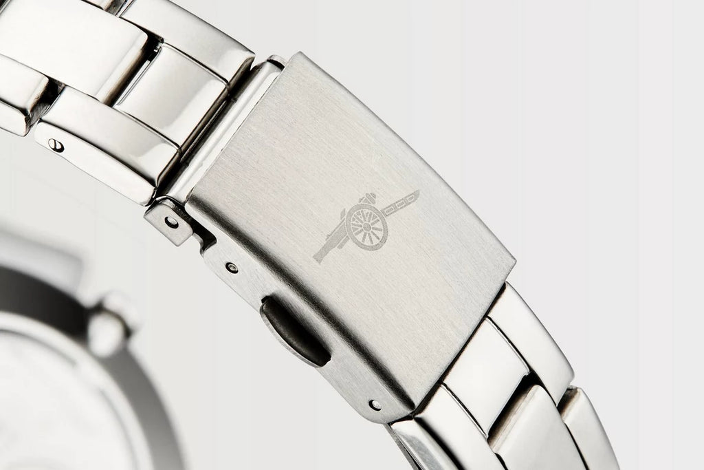 Arsenal Silver Retro Cannon Watch