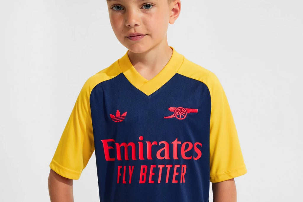 Arsenal adidas Kids 26/27 Away Pre-Match Shirt