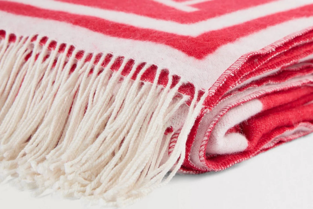 Arsenal Red Cannon Wool Blanket