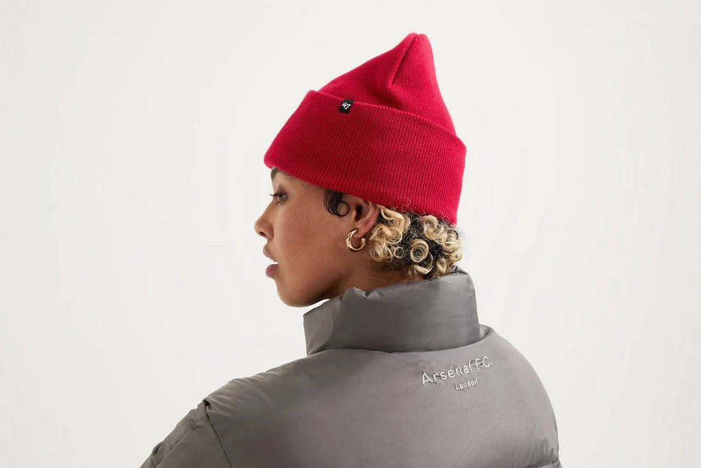 Arsenal 47 Red Crest Beanie