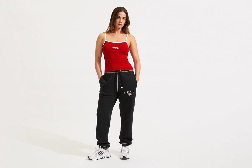 Arsenal AWFC Womens Red Ribbed Tank