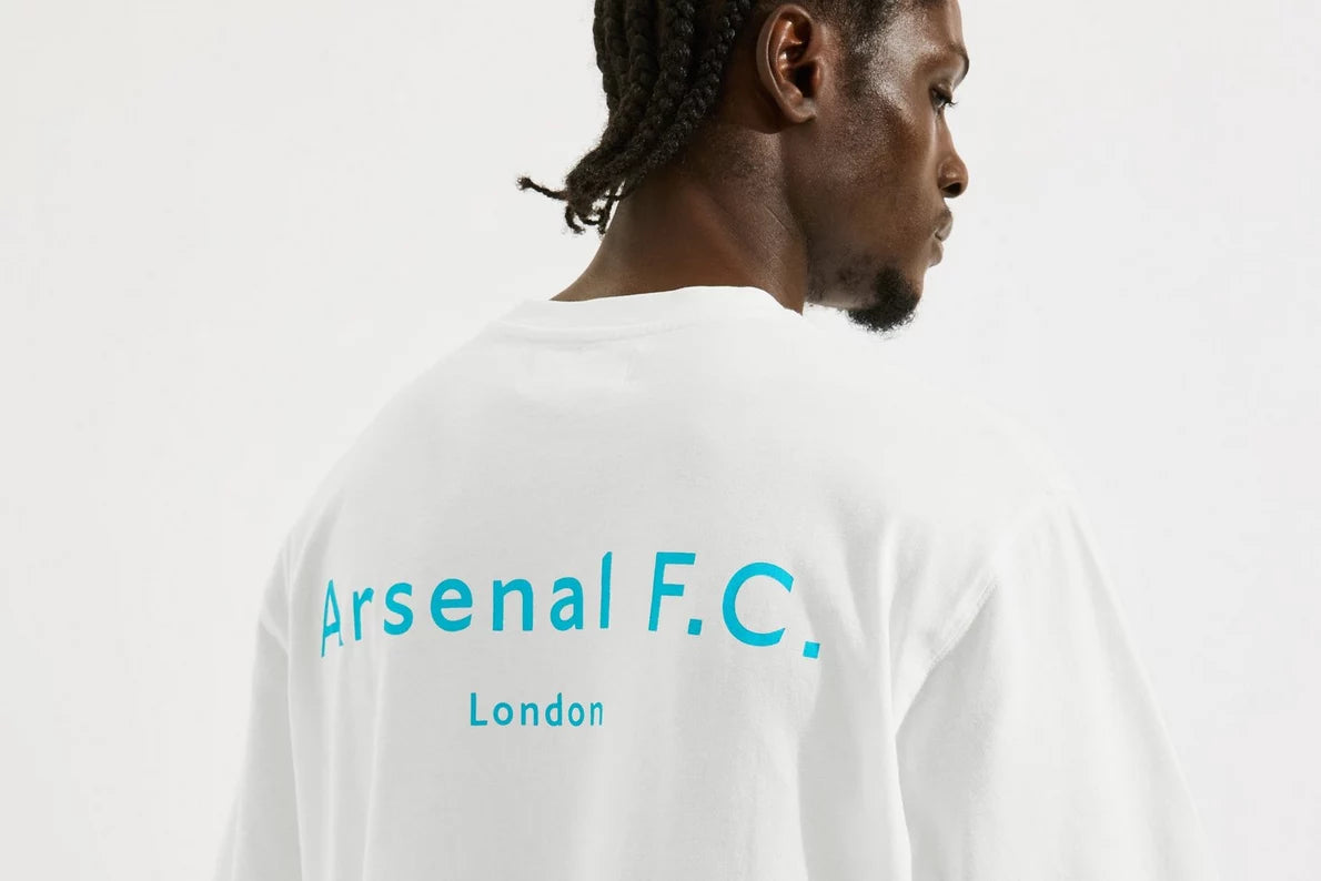 Arsenal Unisex Chapman T-Shirt in White