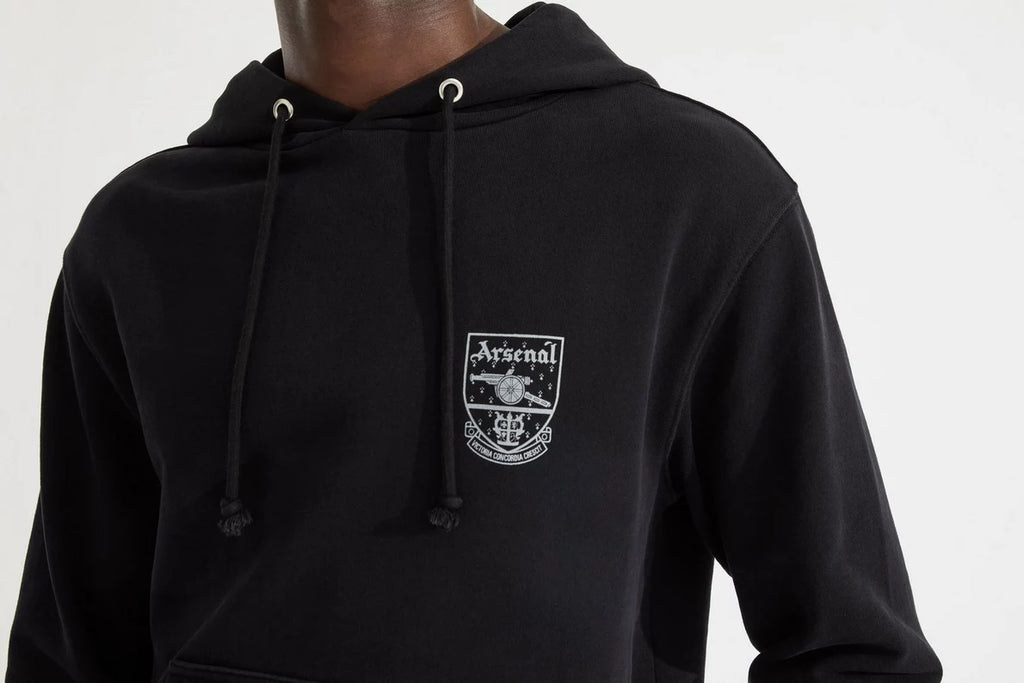 Arsenal Black Concordia Hoodie