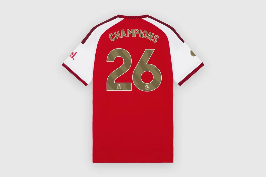 Arsenal adidas Premier League Champions Authentic Home Shirt