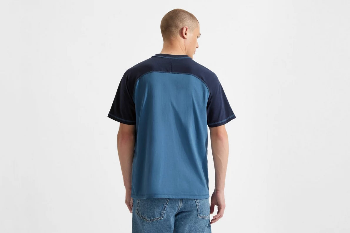 Arsenal Essentials Contrast Blue T-Shirt