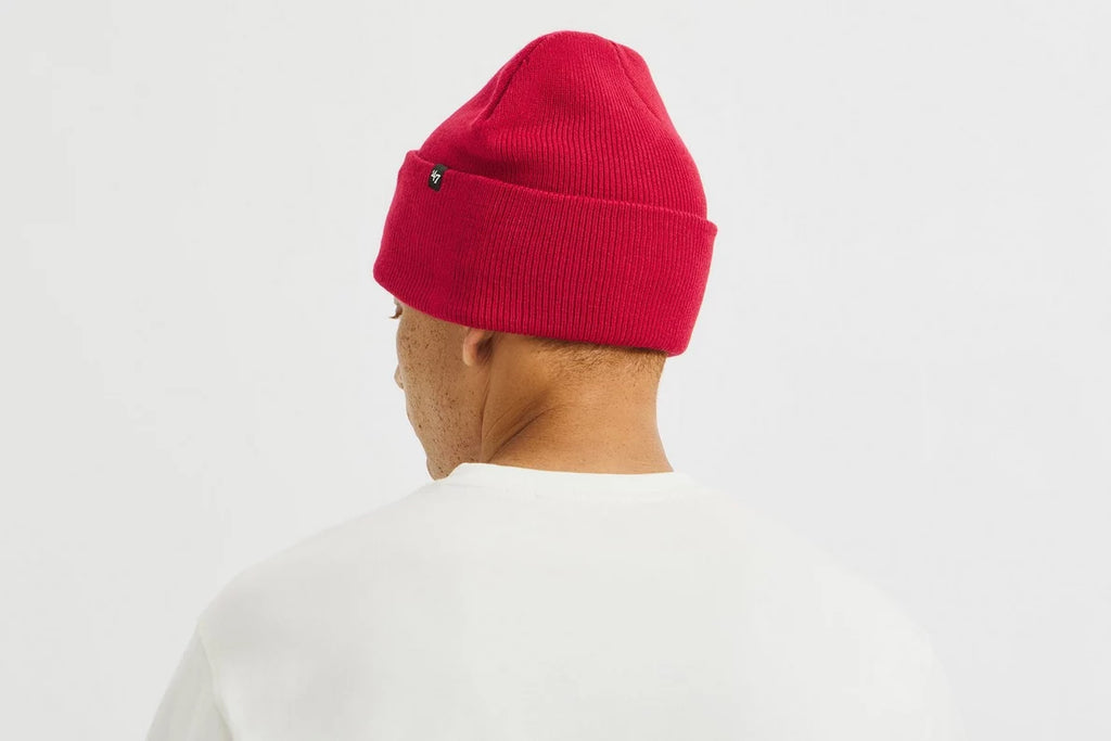 Arsenal 47 Red Contrast Cannon Beanie