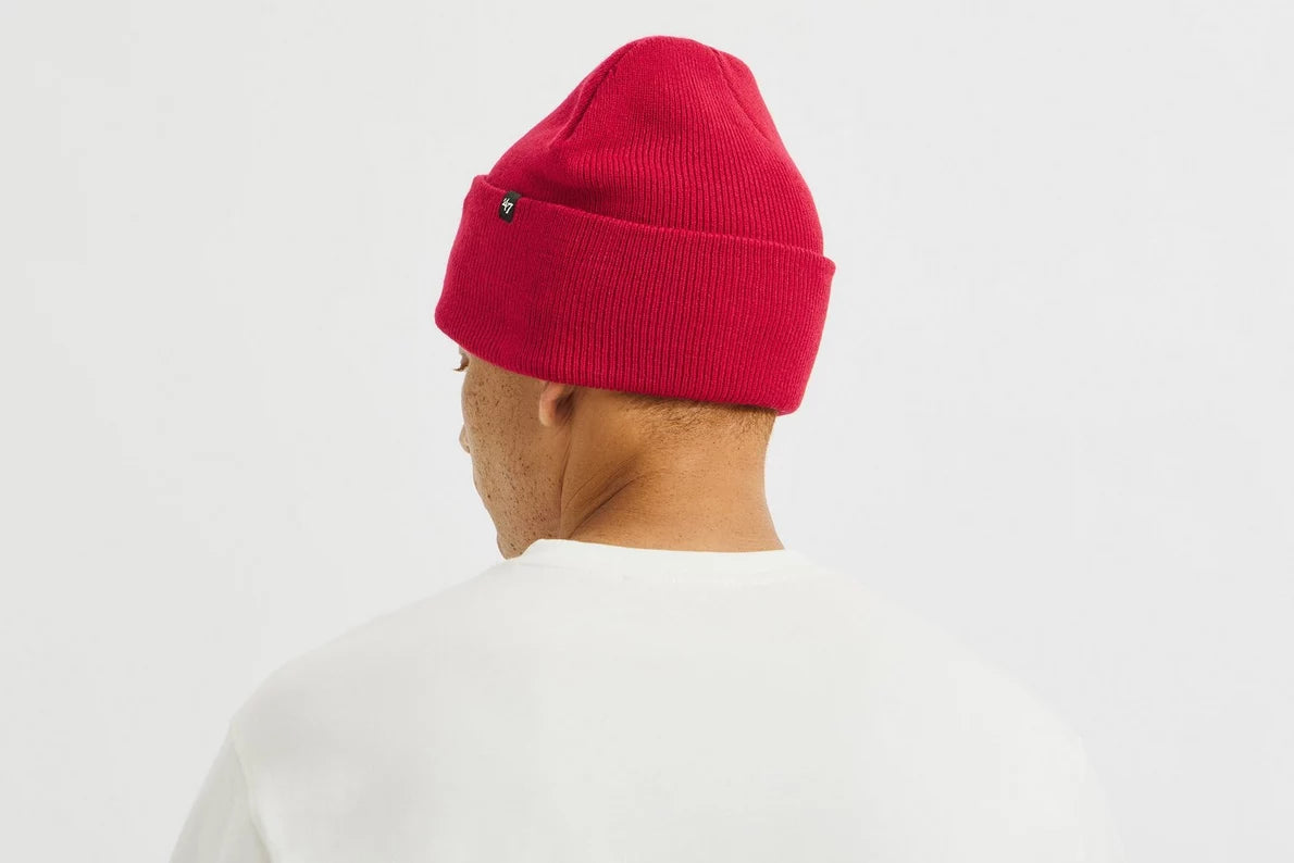 Arsenal 47 Red Contrast Cannon Beanie