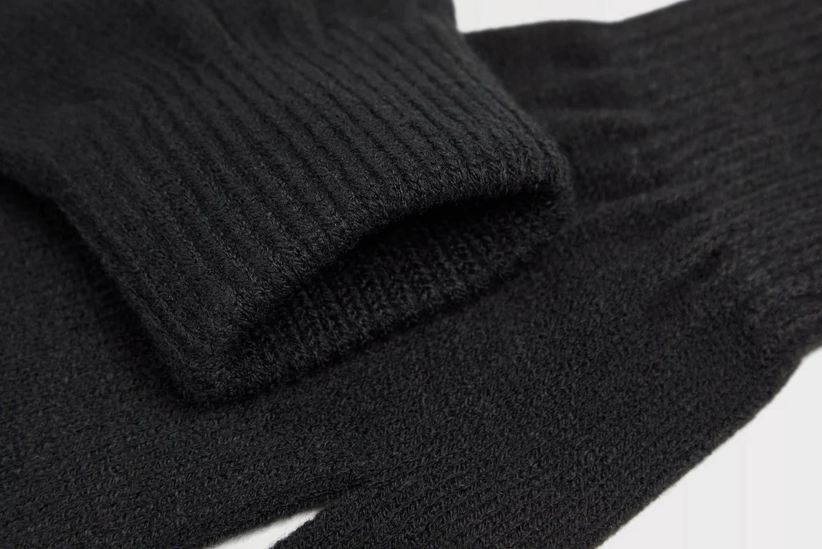 Arsenal Black Cannon Gloves