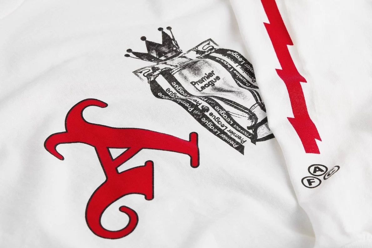 Arsenal Champions Trophy 25/26 White Long Sleeved T-Shirt