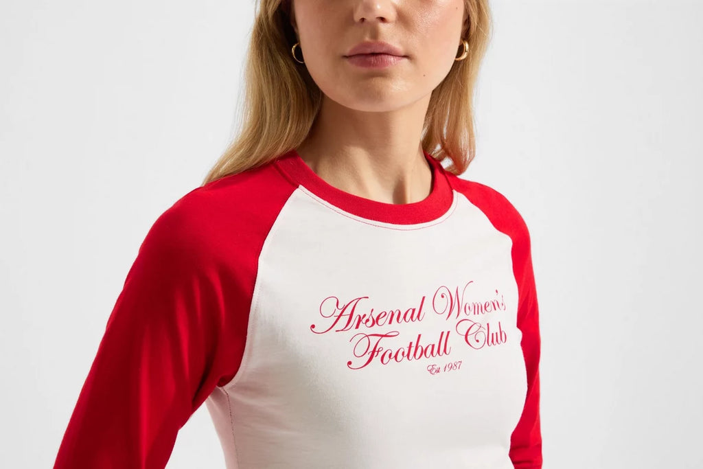 Arsenal AWFC Classics Long Sleeved Raglan Baby T-Shirt