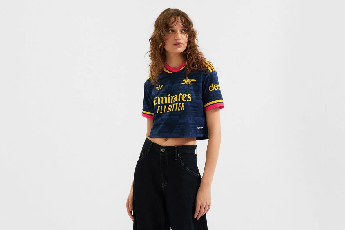 Arsenal adidas Womens 26/27 Away Crop Shirt
