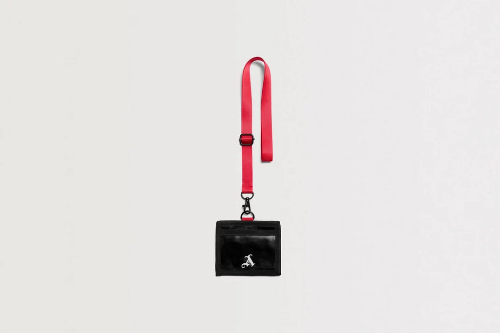 Arsenal Classics Black Card Holder with Lanyard