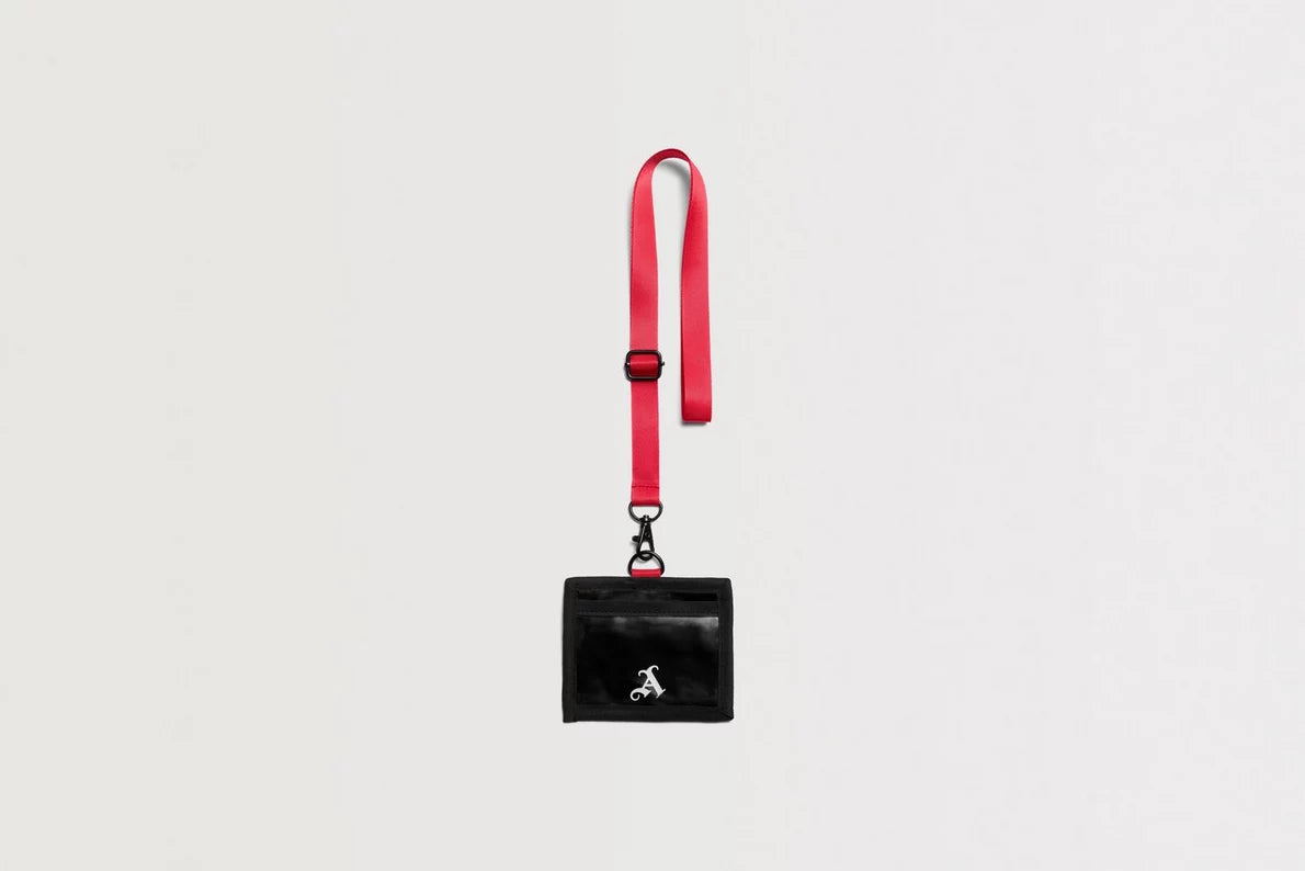 Arsenal Classics Black Card Holder with Lanyard