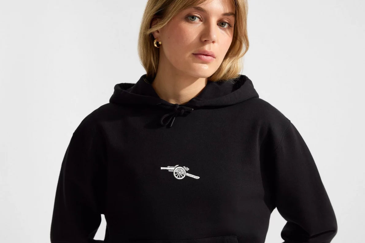 Arsenal Womens Essentials Black Hoodie
