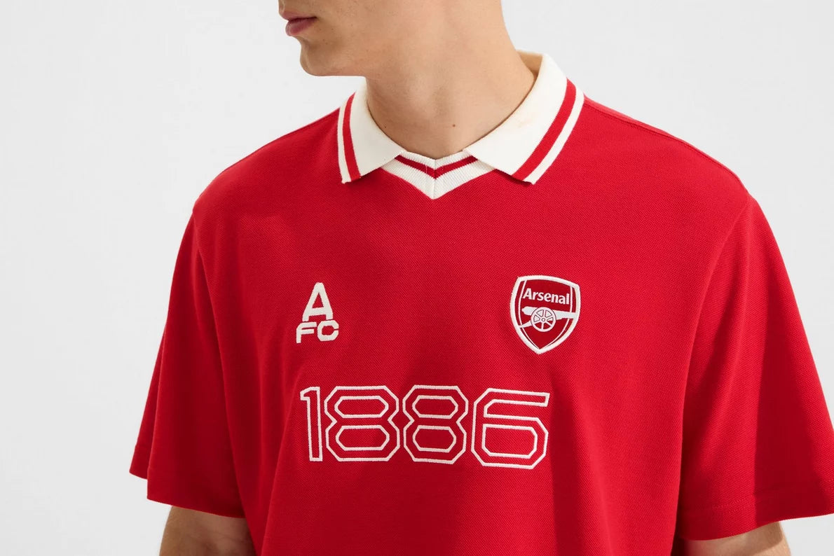 Arsenal Matchday Red 1886 Polo Shirt