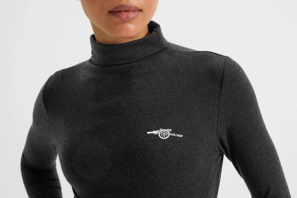 Arsenal Essentials Womens Thermal Baselayer Roll Neck Top