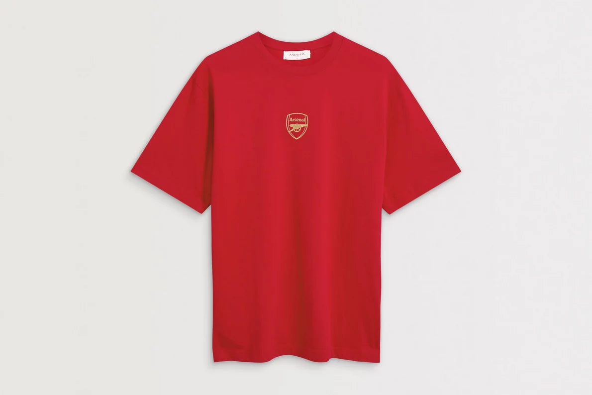 Arsenal Champions 25/26 Red Crew T-Shirt