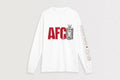 Arsenal AFC Champions 25/26 White Long Sleeved T-Shirt