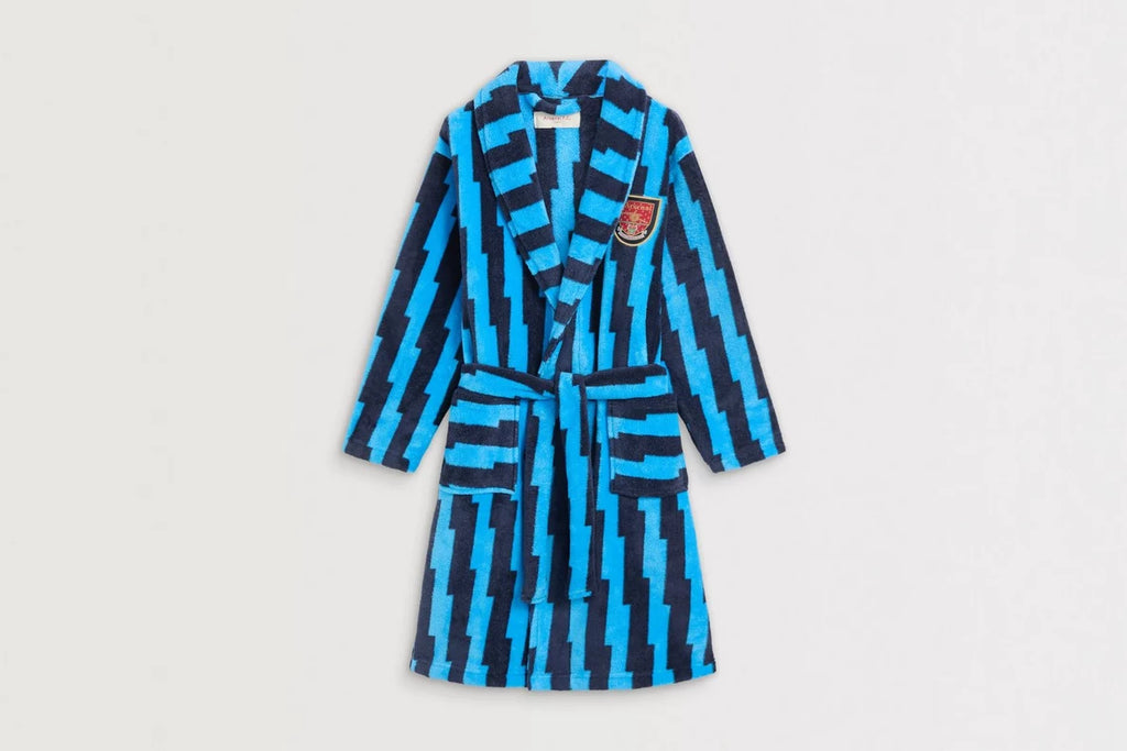 Arsenal Essentials Kids Lightning Bolt Fleece Dressing Gown