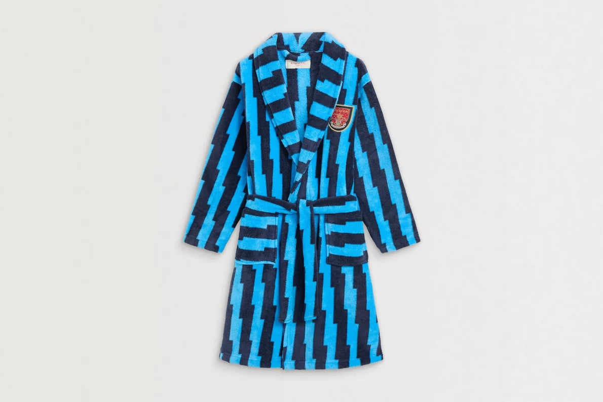 Arsenal Essentials Kids Lightning Bolt Fleece Dressing Gown